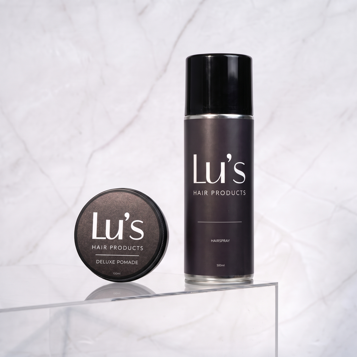 Deluxe pomade & Hairspray